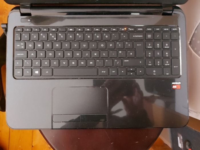 HP 15.6 inch Laptop, Model 15-af092sa, AMD A8-6410 APU with AMD Radeon Graphics, 2.0GHz, 8GB Ram, 1 Terrabyte HDD, Windows 10, Microsoft Edge, Chrome and VLC