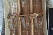 Crystal Wine Glasses (Killarney Crystal)Brand New