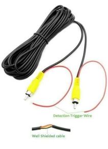 RCA Car reversing camera video cable 6m