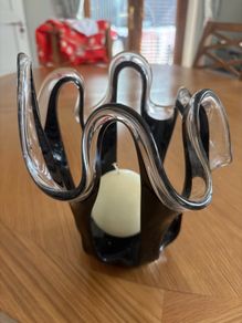 Killarney Crystal candle holder
