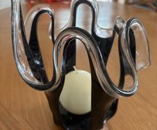 Killarney Crystal candle holder