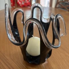Killarney Crystal candle holder