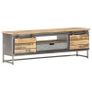 TV Cabinet 120x30x40 cm Solid Mango Wood Image 9