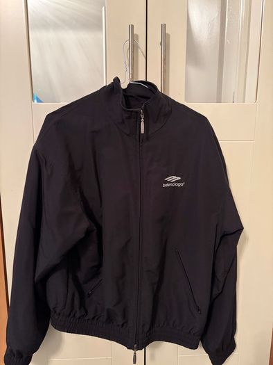 BALENCIAGA Sports Icon Small Fit Tracksuit Jacket Track Used