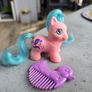 Little Tabby Teeny Ponies MLP G1 My Little Pony with Duck Comb Image 8