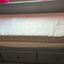 doble bed with matress Image 2