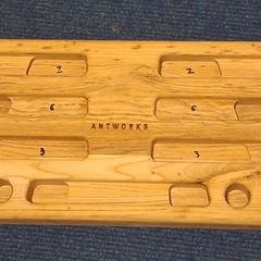 ANTWORKS Strong Ant III Hangboard Fingerboard Training board Climbing Bouldering Similar to Beastmaker Metolius Lattice Hang Finger Hang Strength