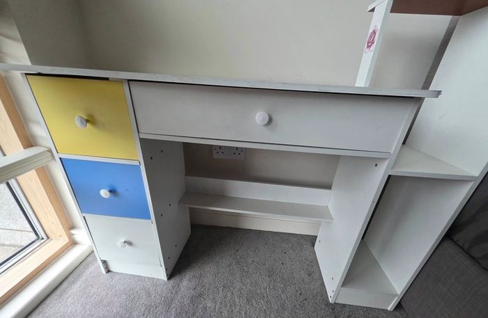 White Kids desk