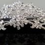Bride's Designer Crystal Head Piece Image 2