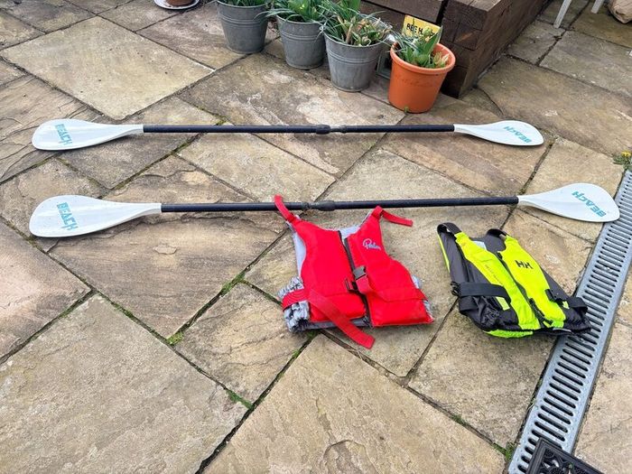 Double Kayak plus 2 paddles and lifejackets