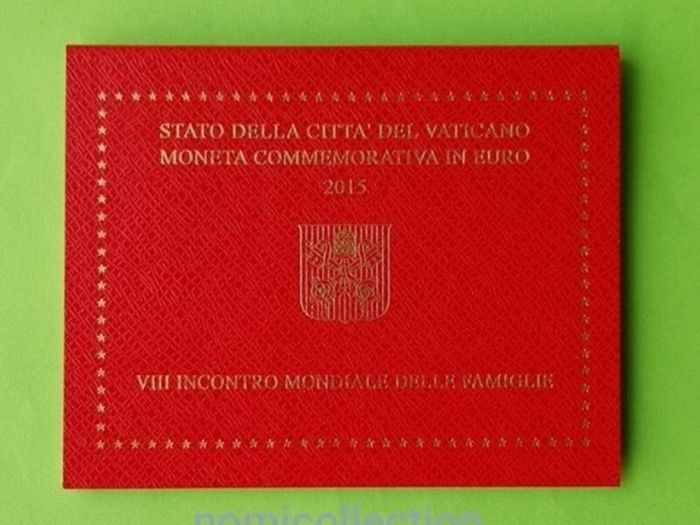 Vatican 2015 year Brilliant Uncirculated Commemorative 2 Euro coin.