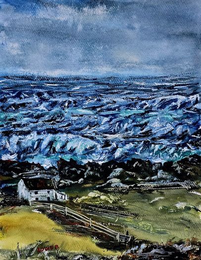 ineuran bay watercolour