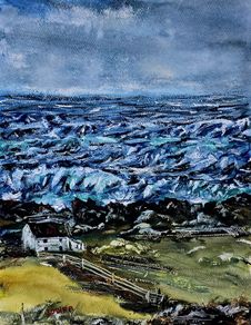 ineuran bay watercolour