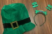 St Patricks Day Hat and Headband