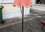 Brass tall lamp