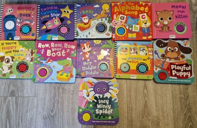 Baby/Toddler Musical books X11