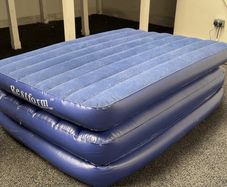 inflatable double bed