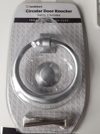 Chrome Door knocker