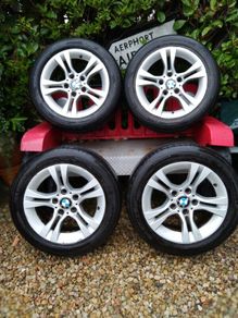 Bmw Alloys Two Sets.