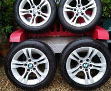 Bmw Alloys Two Sets.
