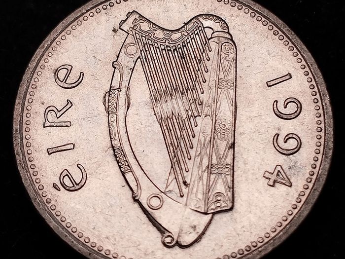 [#2195] - Ireland 1994 | ERROR | Irish 10p | 10 Pence | KM.29