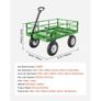 Steel Garden Cart 1200lbs Capacity Heavy Duty Wagon Cart 13in Tires Image 2