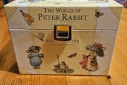 The World Of Peter Rabbit Box One By Beatrix Potter. 12 beautifully illustrated books in Beautiful Illustrated Carring Case. All In Very Good Condition.  See Photos For Same.