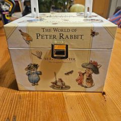 The World Of Peter Rabbit Box One By Beatrix Potter. 12 beautifully illustrated books in Beautiful Illustrated Carring Case. All In Very Good Condition.  See Photos For Same.