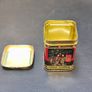 oriental asian vintage empty tea tin container collectables Image 4