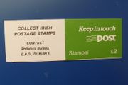 Ireland 1985.Keep In Touch.Difinitive Stamp Booklet.MNH.