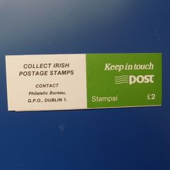 Ireland 1985.Keep In Touch.Difinitive Stamp Booklet.MNH.