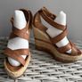 River Island Tan Wedges Image 5