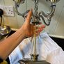 Vintage Silver Chrome 5 Arm Candelabra Candle Holder Image 5