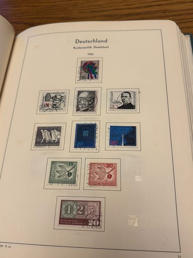 Stamp album GERMANY