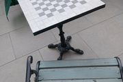 Chess Coffee Patio Garden Table