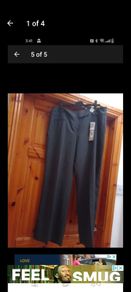 Dunne stores grey trousers new with tags.