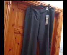 Dunne stores grey trousers new with tags.