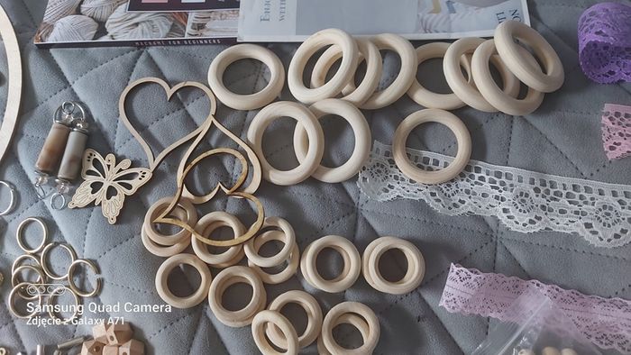 Macrame woll and ccessories