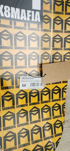 NRP 65Eur Sk8mafia Skateboard Deck Premium Kremer (Beer) 8.0"