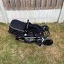 Magic ZC 3 in 1 Pushchair Pram Travel System, Baby Stroller 3 in 1 with Reversible Two Pushing Modes, Newborn Infant Carriage One-Click Folding, Toddler Buggy Aluminum Frame (739 Black) Image 3