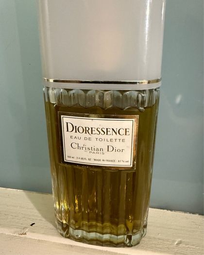 CHRISTIAN DIOR Vintage 1960's Rare Dioressence Eau De Toilette Spray 100ml!