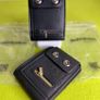 Black Leather Quality Wallet for Men's Perfect Gift Black Coin saver. Image 5