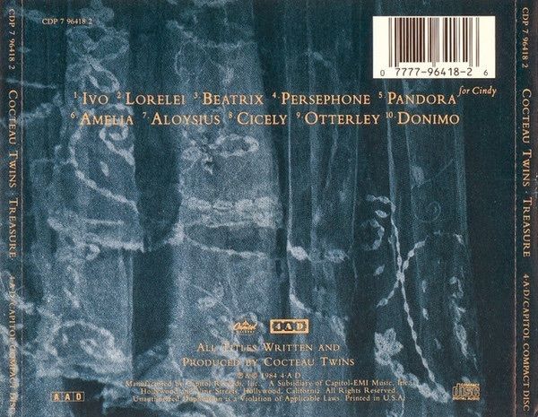 Cocteau Twins  |  TREASURE