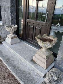 Stone planters x 2