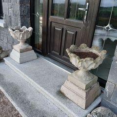 Stone planters x 2