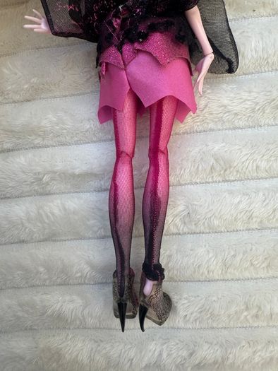 Monster High Doll Draculaura Ghouls Rule Mattel Used Very Dirty Hair Please see photos