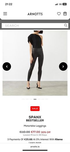 Spanx Moto Leggings