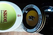 2 x vintage ashtrays, hofmeister sold