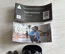 JBL Tune Beam 2 Wireless Noise Cancelling Earbuds - Black (Like New)
