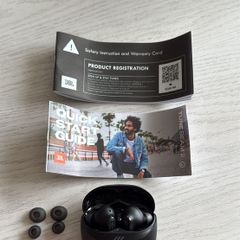 JBL Tune Beam 2 Wireless Noise Cancelling Earbuds - Black (Like New)